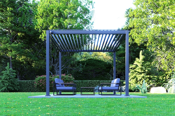 3.0m x 3.0m Kozmos Pergola 