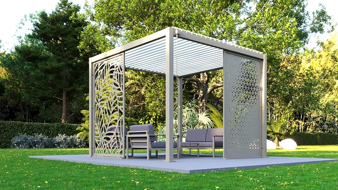 3.54m x 3.54m Kozmos Pergola 