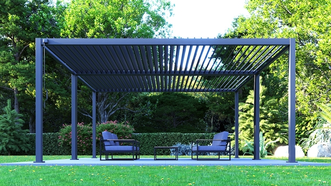 5.0m x 5.0m İkili Pergola